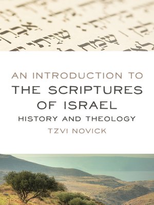 cover image of An Introduction to the Scriptures of Israel